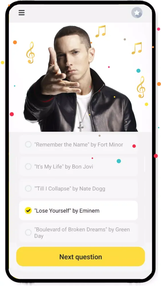 Guess the Song Music Quiz 2024 Screenshots