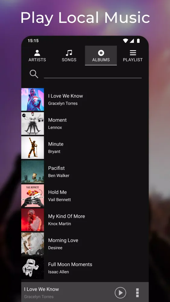 Simple Music Player Screenshots