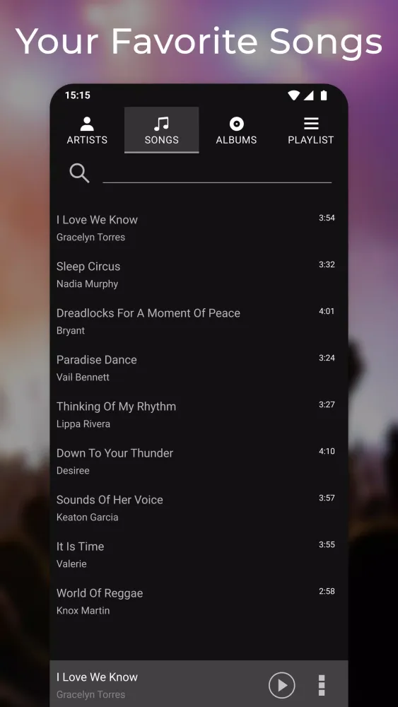 Simple Music Player Screenshots