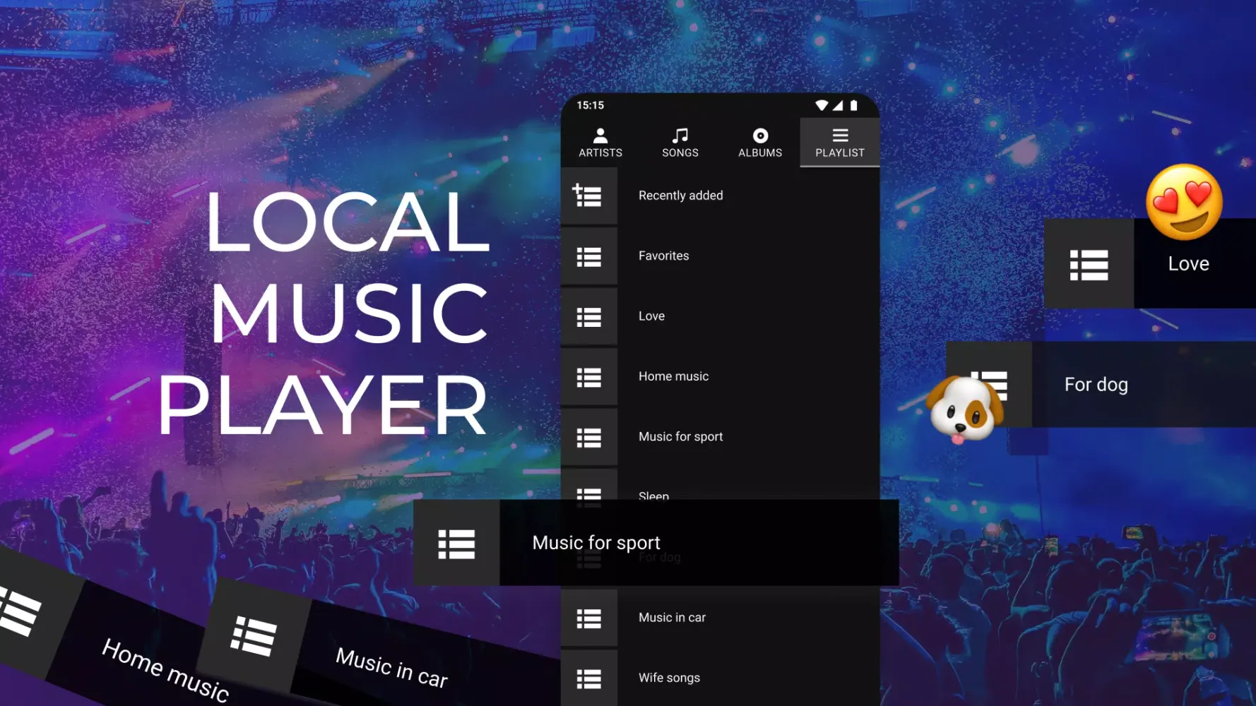 Simple Music Player Screenshots