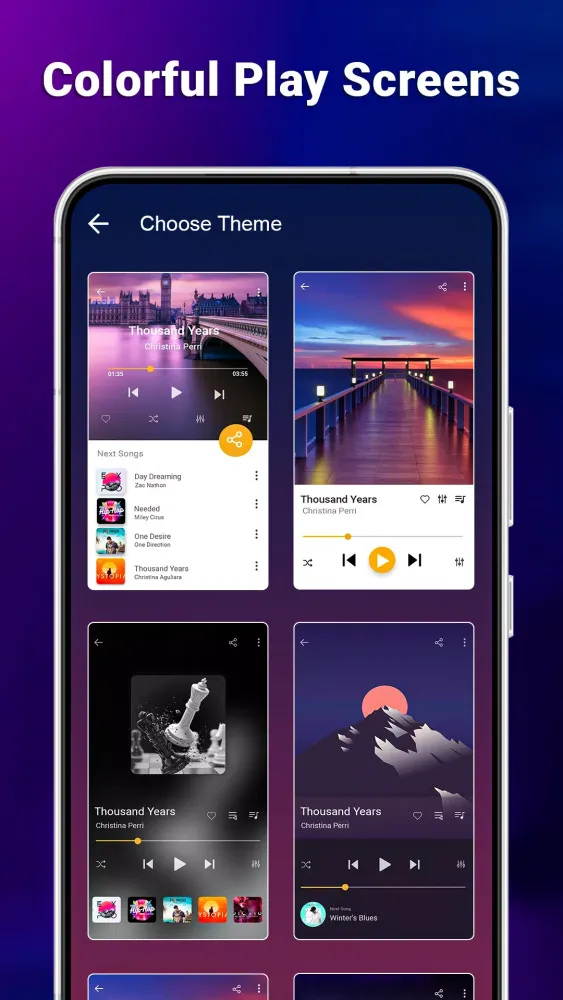 Capturas de pantalla de Music Player