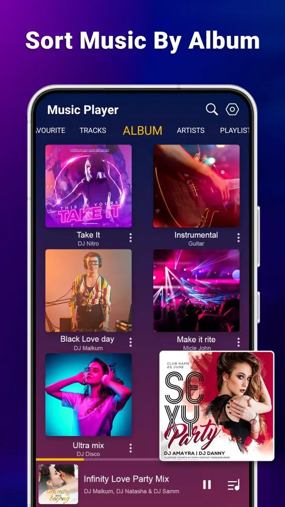 Capturas de pantalla de Music Player