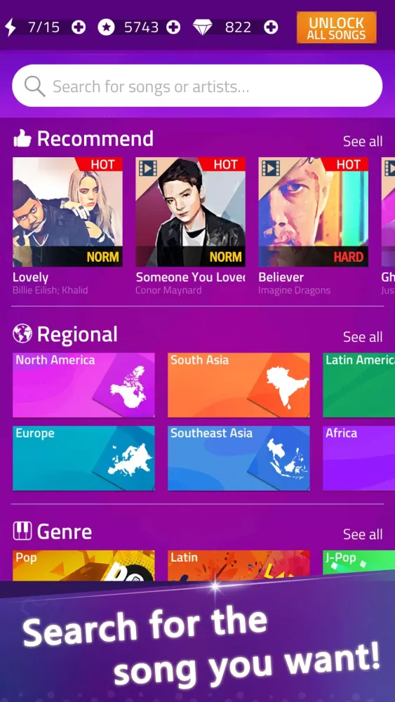 Capturas de pantalla de Music Piano: Cool EDM Tiles