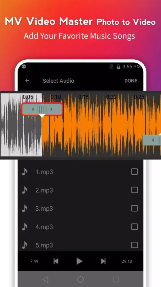 MV Master - Photo Video Maker スクリーンショット