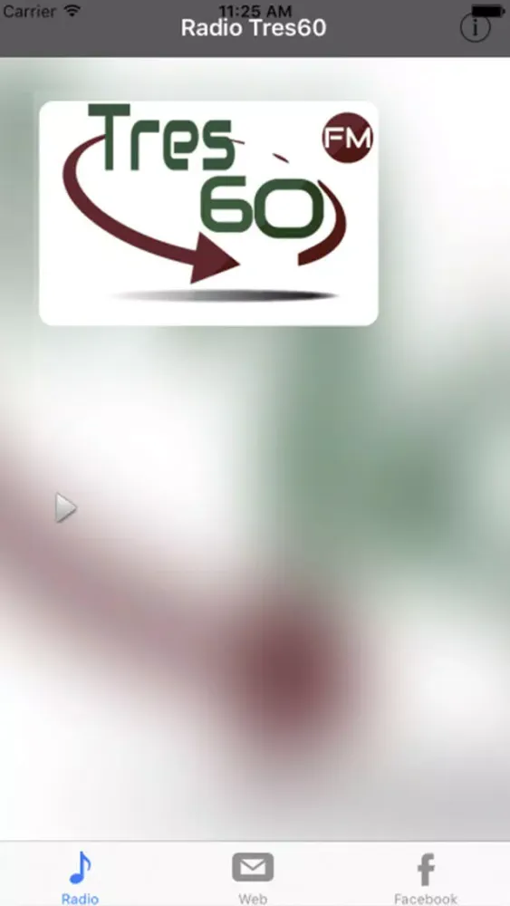 Screenshot di Radio Tres60