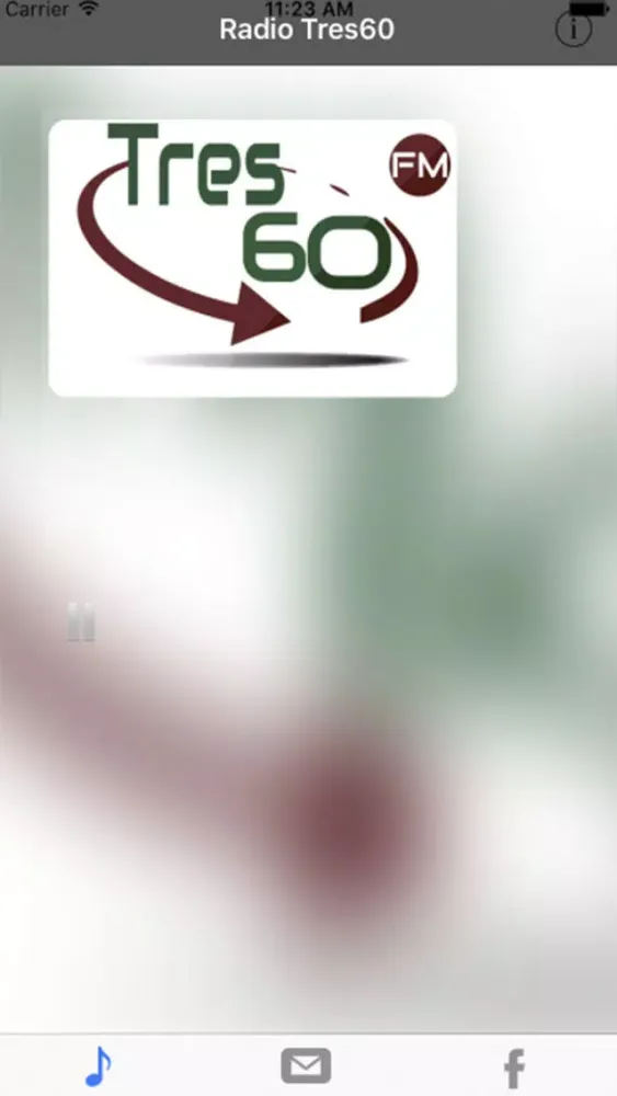 Screenshot di Radio Tres60