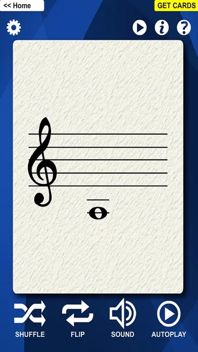 Capturas de pantalla de Music Instruments Flash Cards