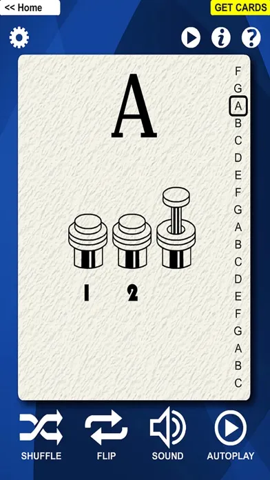 Capturas de pantalla de Music Instruments Flash Cards