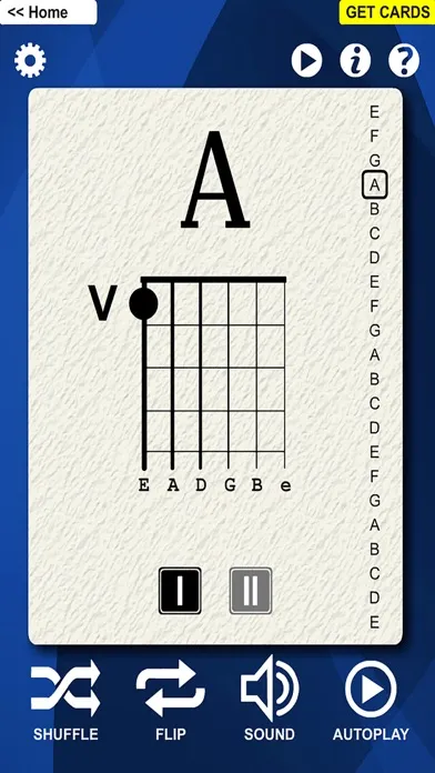 Capturas de pantalla de Music Instruments Flash Cards