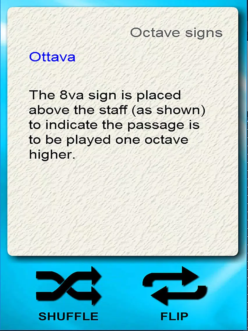 Screenshot di Musical Symbols Flash Cards iPad 