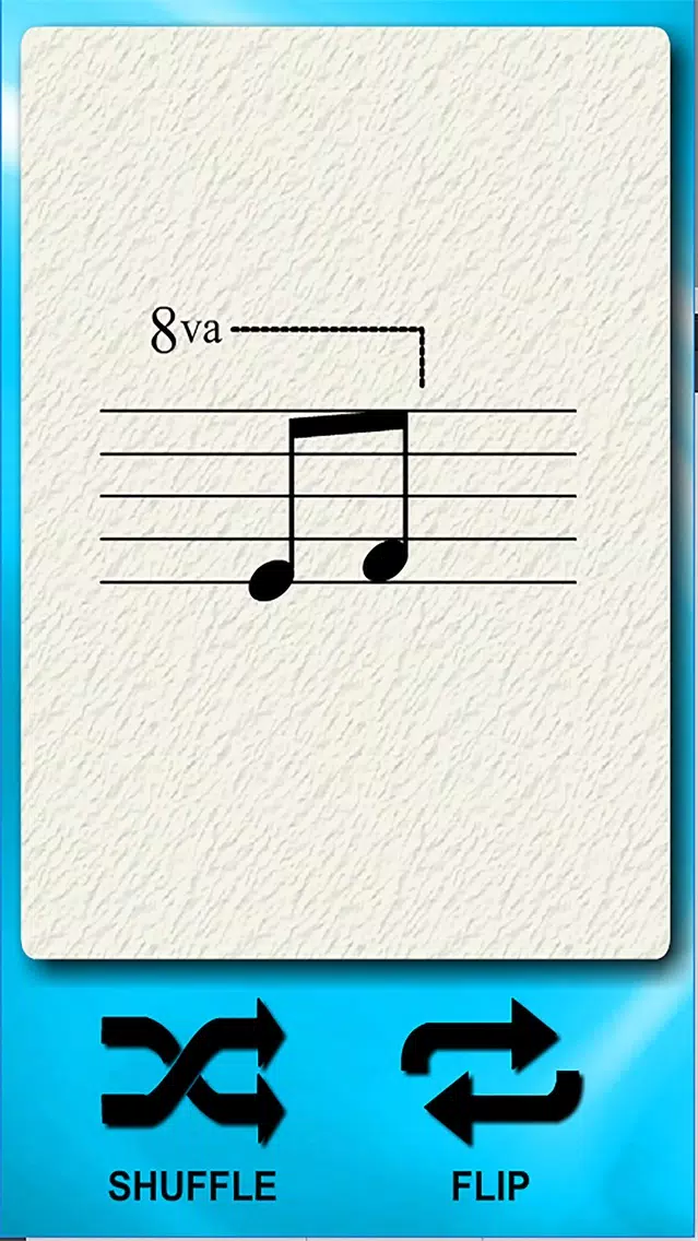 Screenshot di Musical Symbols Flash Cards
