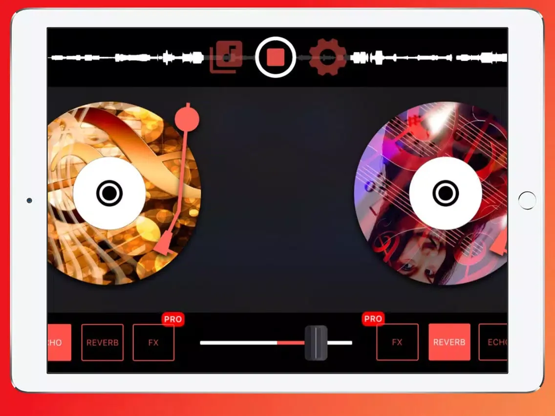 Music Mix DJ - Cross Fade, Remix , Scratch and Edit Songs in your Library iPad  스크린샷