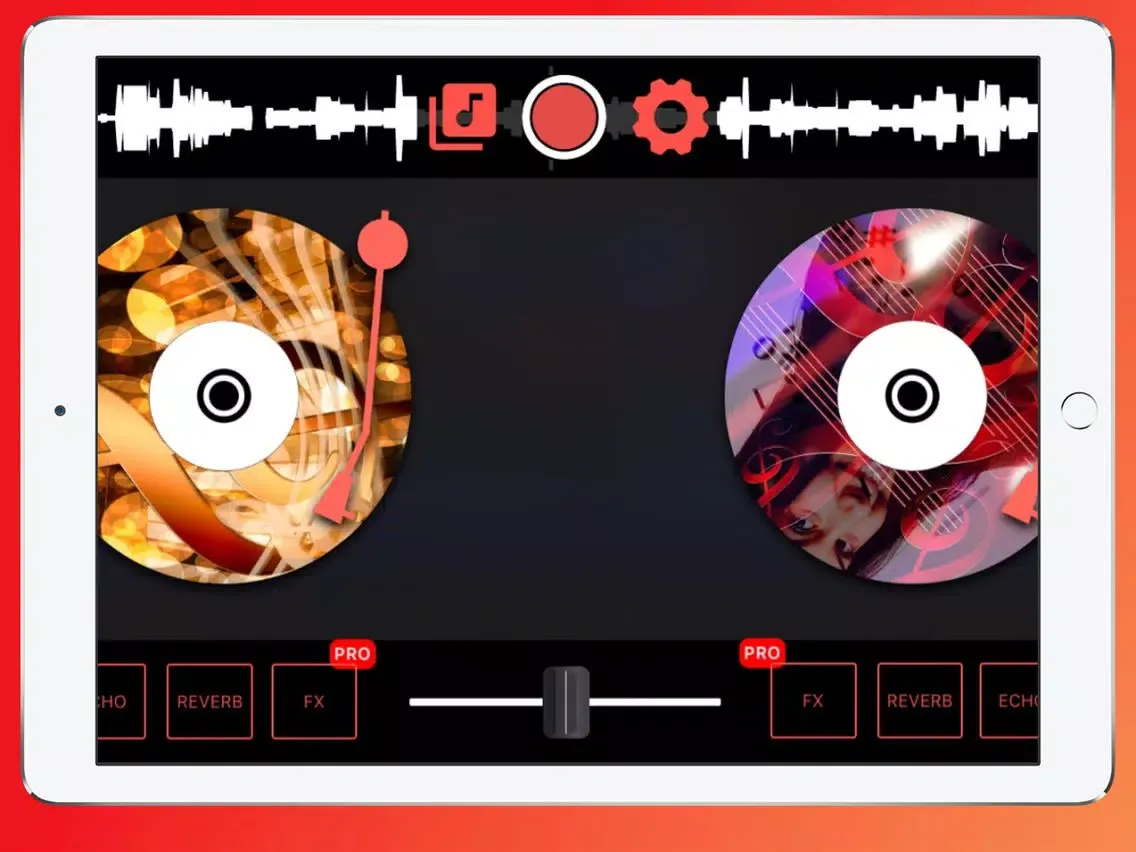 Music Mix DJ - Cross Fade, Remix , Scratch and Edit Songs in your Library iPad  스크린샷