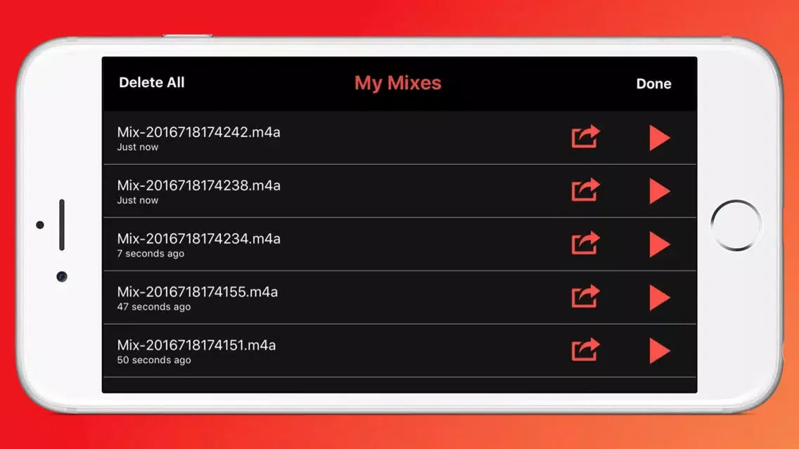 Music Mix DJ - Cross Fade, Remix , Scratch and Edit Songs in your Library 스크린샷