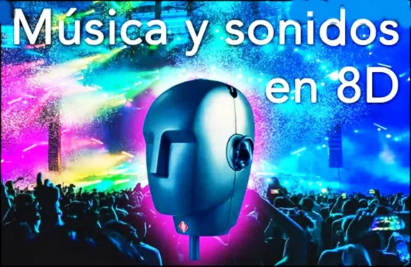 Capturas de tela do 8D MUSIC