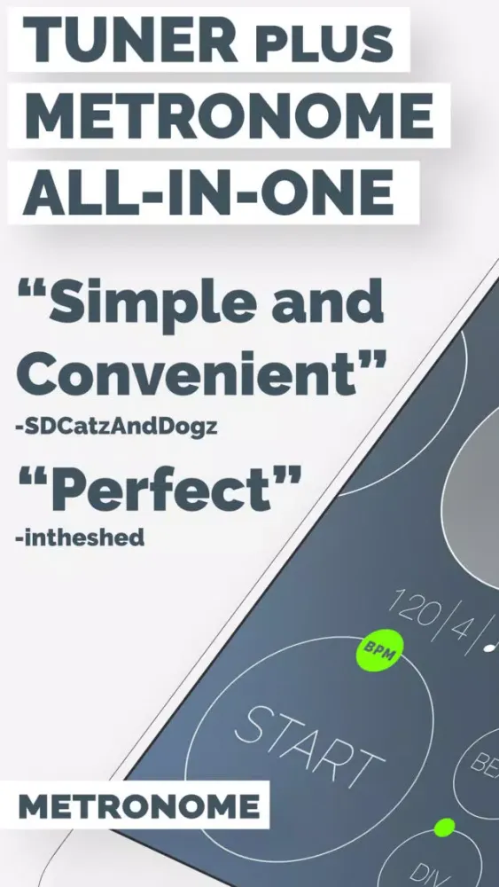 Скриншоты Pitchronome: Tuner + Metronome