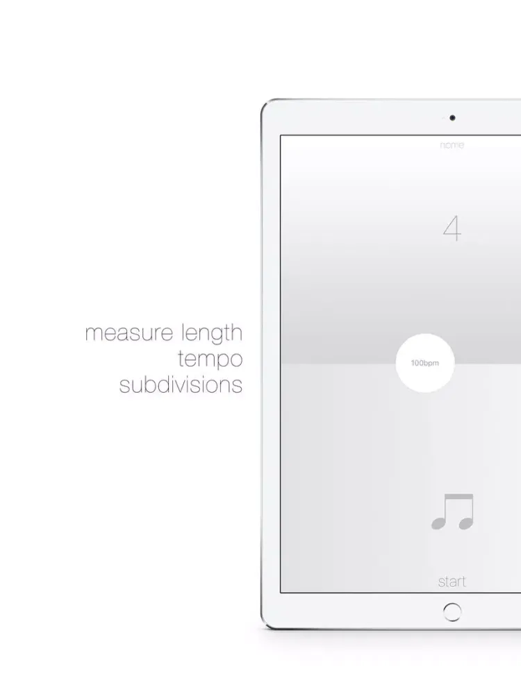 تصاویر Nome - The Minimal Metronome iPad 