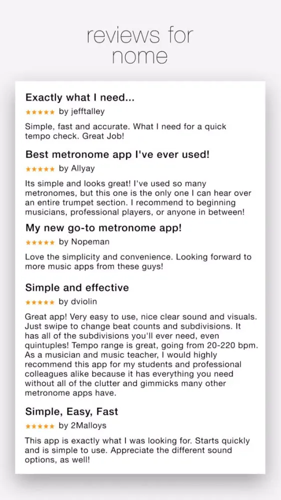 تصاویر Nome - The Minimal Metronome