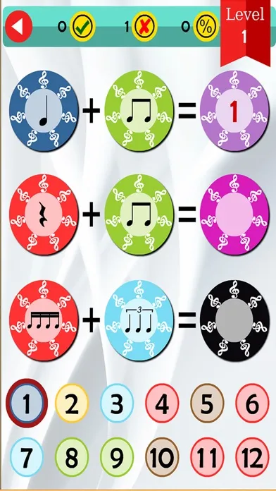 Скриншоты Beat Drills (Music Math, Rhythm Pie, Note and Audio Recognition)