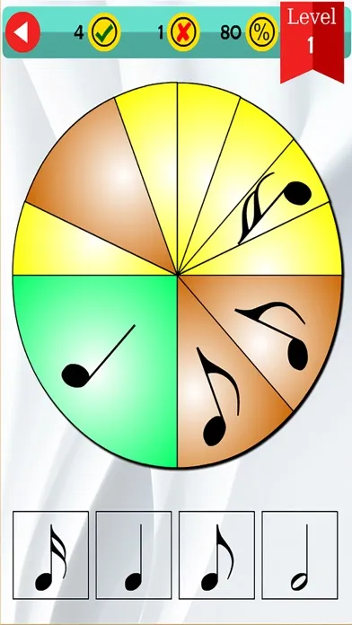 Скриншоты Beat Drills (Music Math, Rhythm Pie, Note and Audio Recognition)