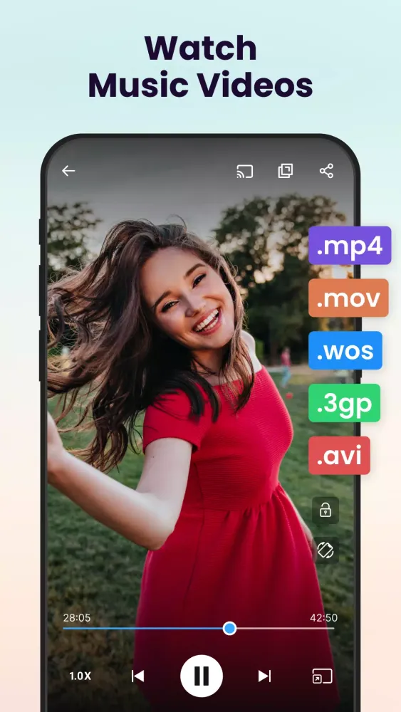 Music Player應用截圖