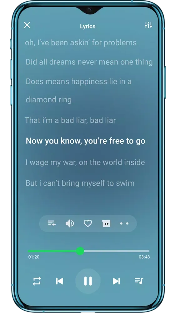 Music Player Ekran Görüntüleri