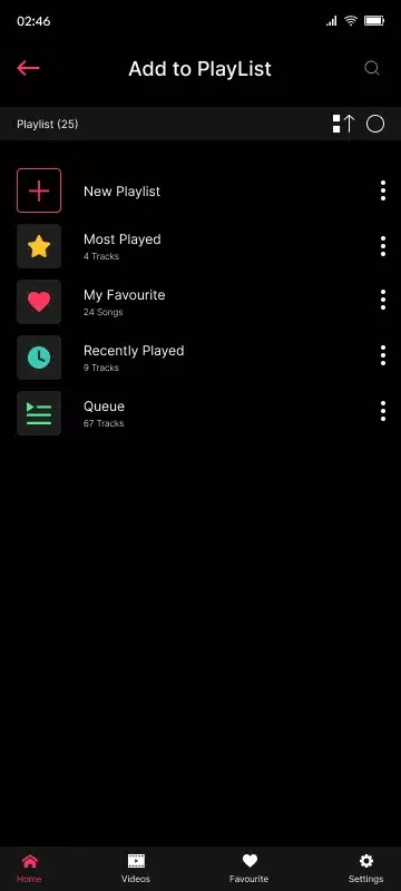 Music Player Screenshots