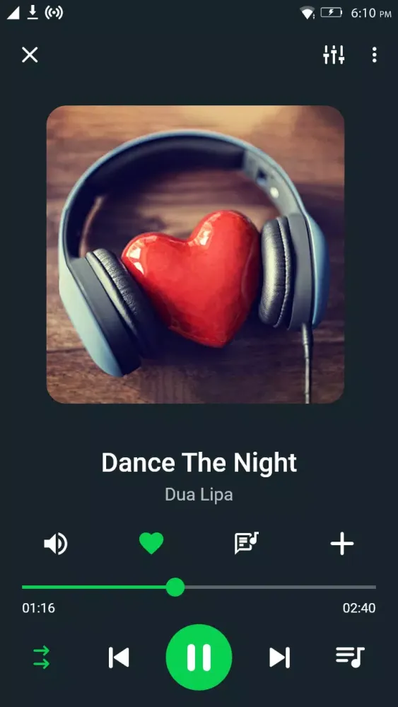 Music Player स्क्रीनशॉट