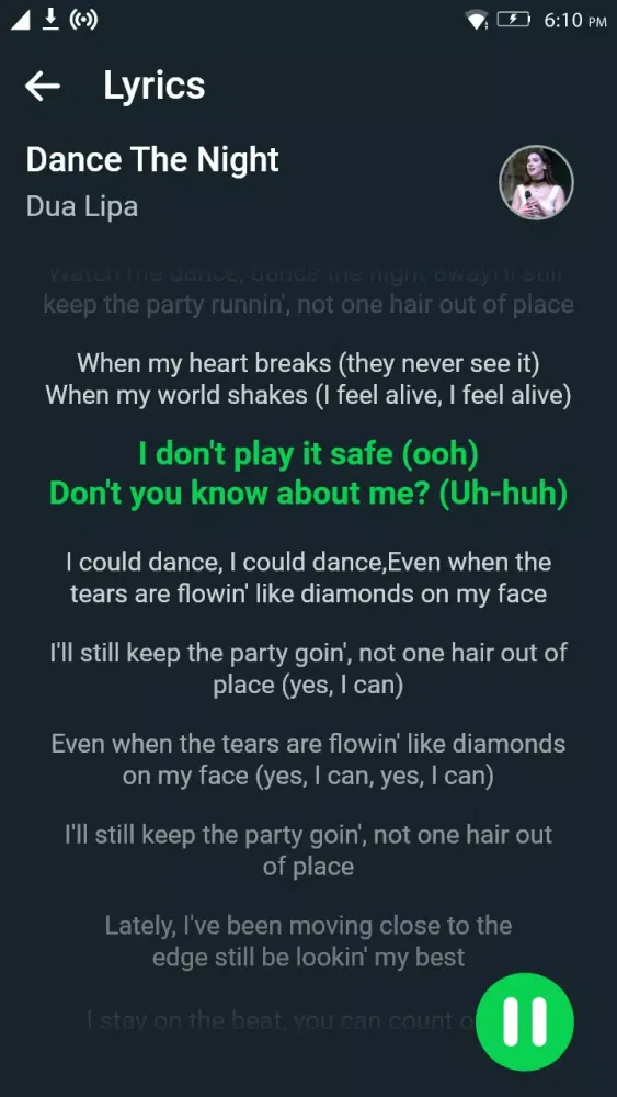 Music Player स्क्रीनशॉट