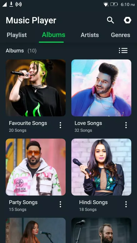 Music Player स्क्रीनशॉट