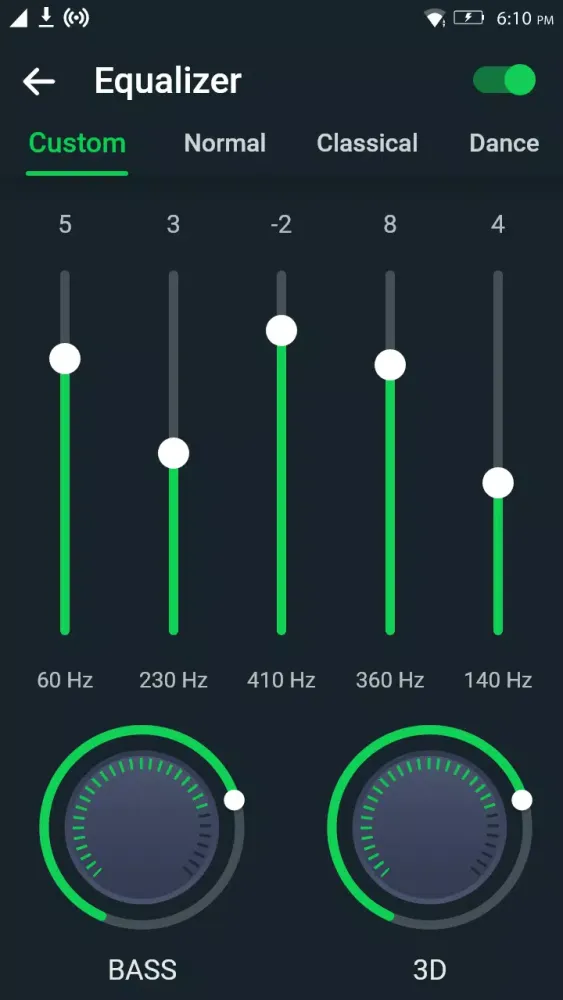Music Player स्क्रीनशॉट