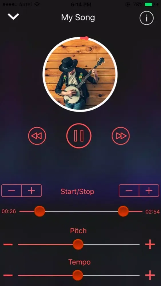 صور Music Practice - Slow Down Music Trainer, Change Music Tempo & Pitch, Loop Songs