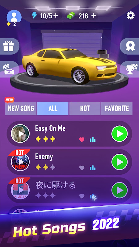 BeatRacer Screenshots