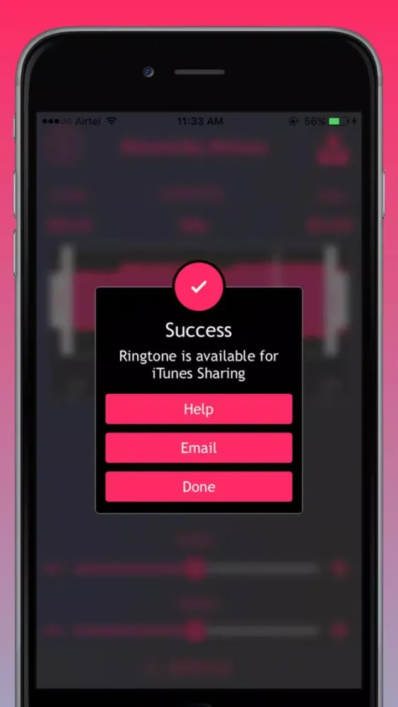 ภาพหน้าจอของ Music Ringtone Maker - Create Ringtones for iPhone with Custom Effects by Editing Songs and Recordings
