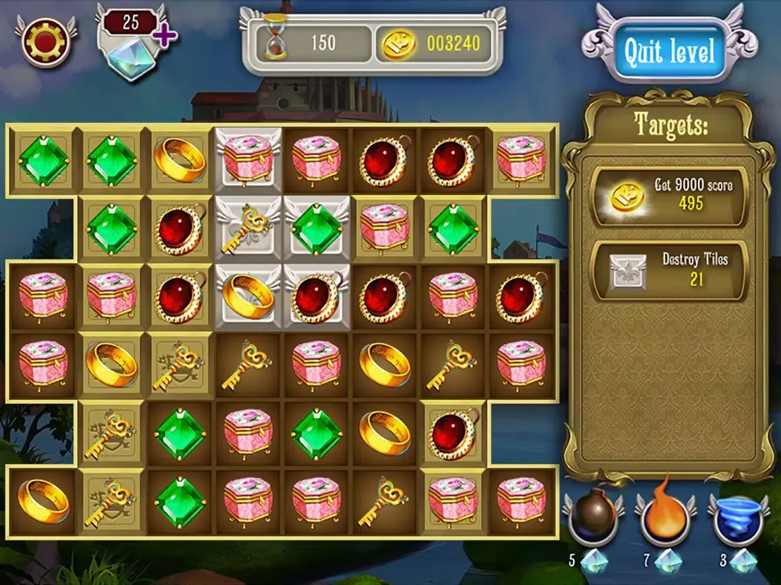 ภาพหน้าจอของ Musketeer Adventure iPad 