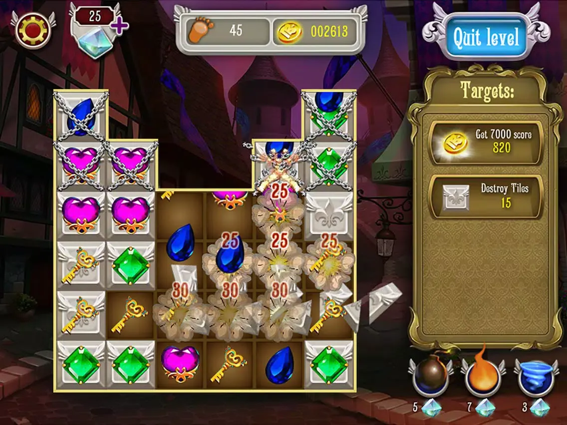 ภาพหน้าจอของ Musketeer Adventure iPad 