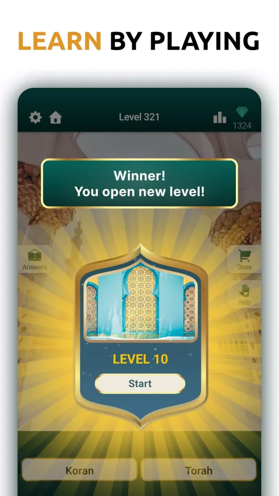 Screenshot di Muslim Quiz: Halal islam games