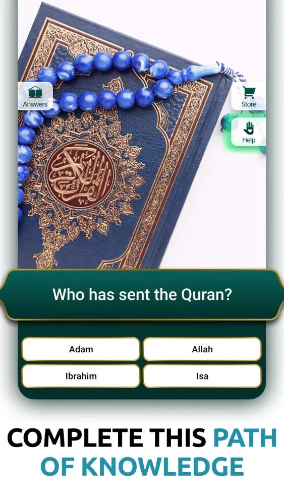 Screenshot di Muslim Quiz: Halal islam games