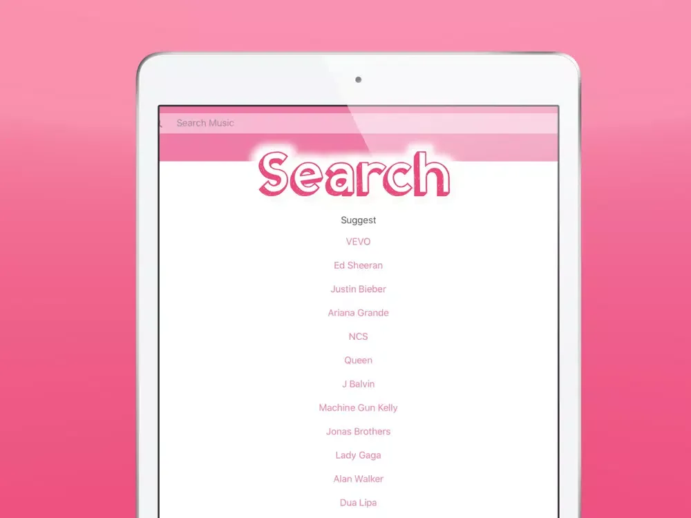 Music Pod HD Background player iPad  スクリーンショット
