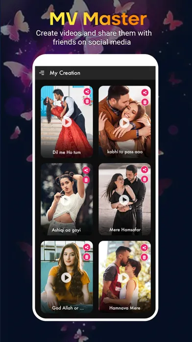 MV Master Video Status Maker Ekran Görüntüleri