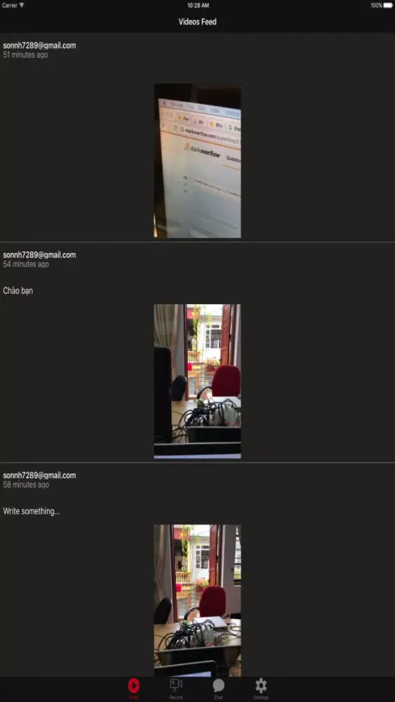Capturas de tela do Camera Video Social & Chat