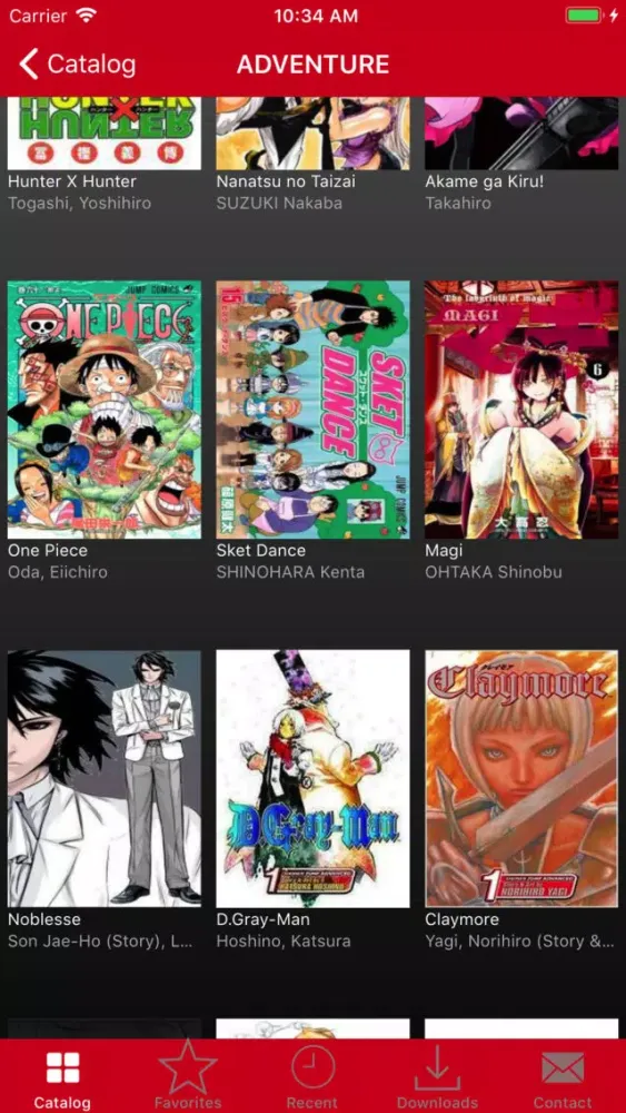 Manga reader - Zingbox storm Screenshots