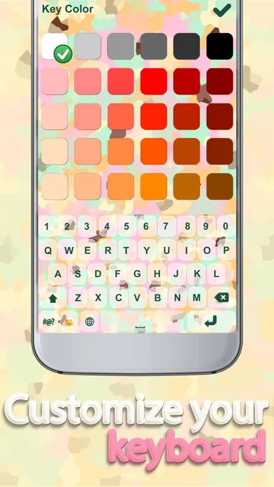 Best Free Pastel Color Keyboard – Design and Custom.ize Brand New Fashionable iPhone Look应用截图