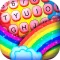 Rainbow Color Keyboard – Design and Customize Fashionable Look