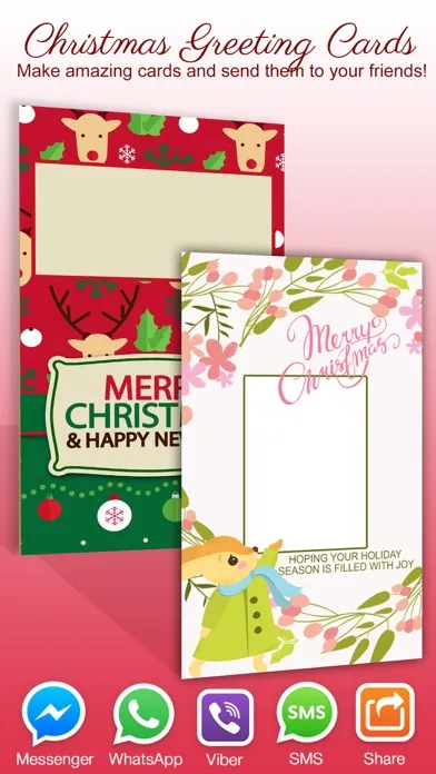 Christmas Holiday Greeting and Invitation Card.s应用截图