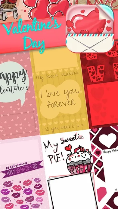 Valentine's Day Greeting Cards – Free Invitation.s স্ক্রিনশট