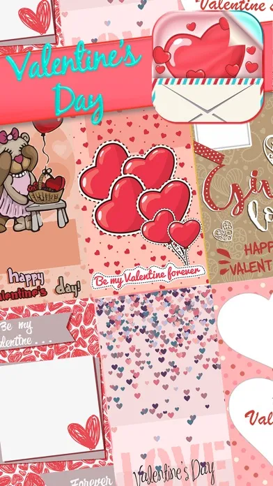 Valentine's Day Greeting Cards – Free Invitation.s স্ক্রিনশট