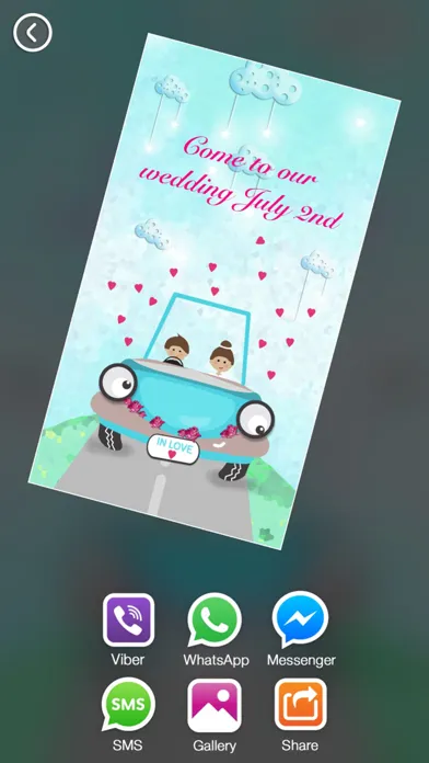 ภาพหน้าจอของ Wedding Invitations Maker – Create The Best Free Invitation Design.s For Special Occasion