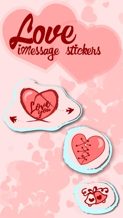 ภาพหน้าจอของ Love Stickers – Fun Text.ing for iMessage