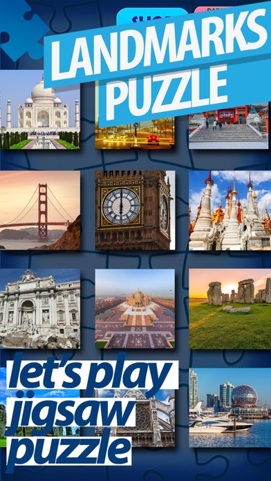 Landmarks Jigsaw Puzzles –  Best Free Fun.ny Game স্ক্রিনশট